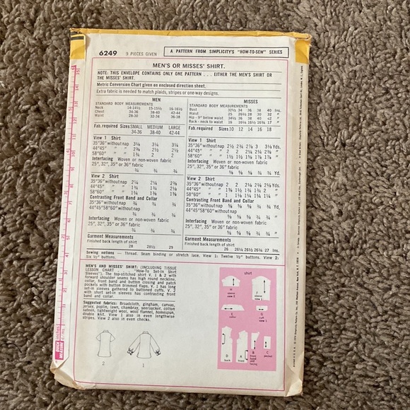 Vintage Lot of Sewing Patterns Lot #4 - Picture 5 of 13